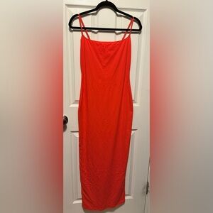 SKIMS fits everybody slip dress - poppy